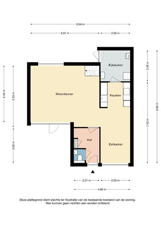 Plattegrond - Esperantoplein 24, 6311 AC Ransdaal - Esperantoplein 24 Ransdaal - Begane grond 2D.jpg